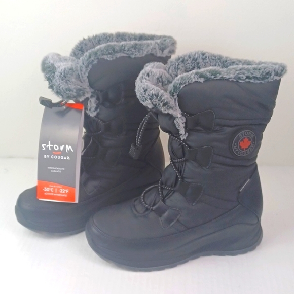 STORM Rugged-Terrain Fur-Lined Insulated Cool Moto-Vibe Tough-Weather Bo… - Picture 2 of 15